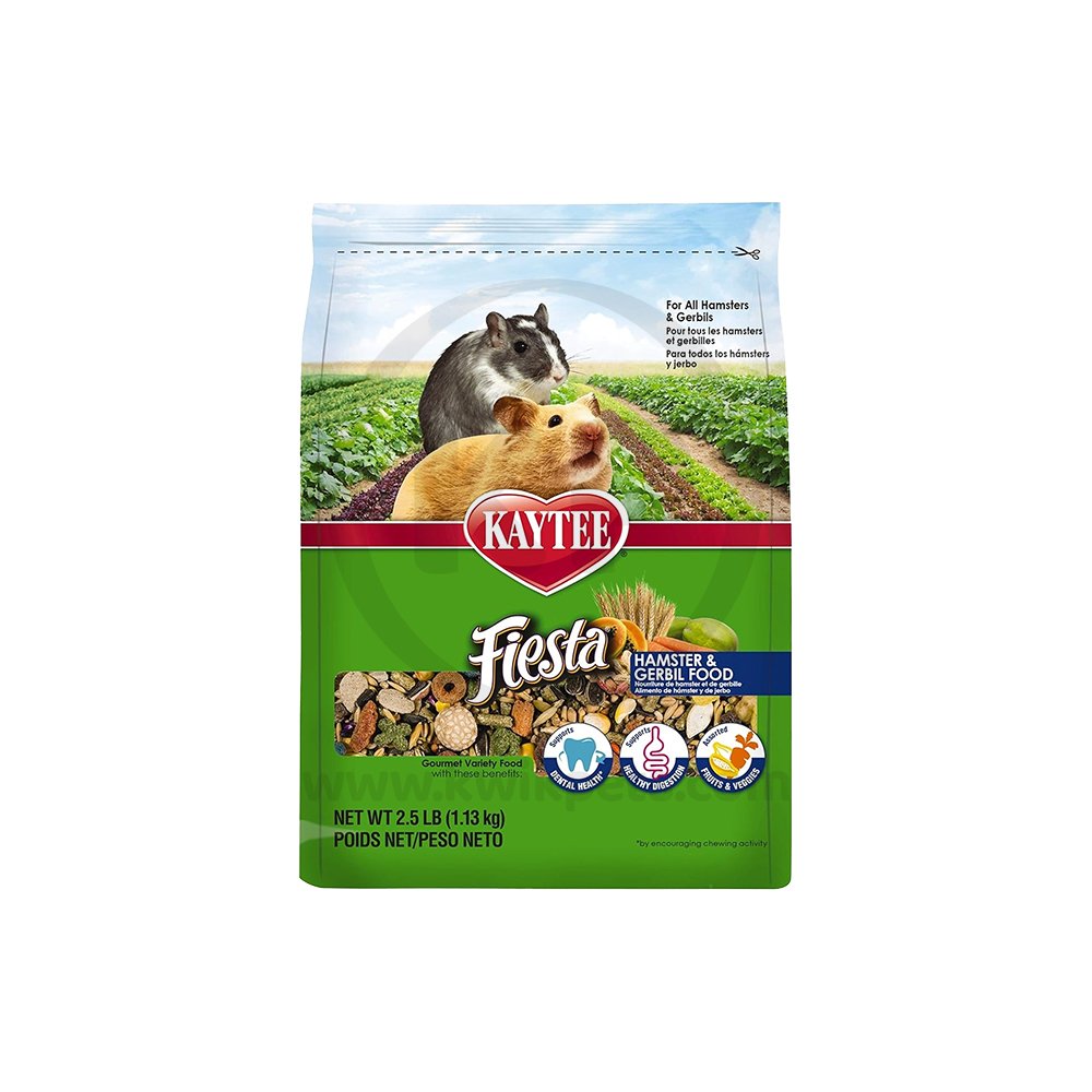 Kaytee Fiesta Hamster & Gerbil Food 2.5-lb