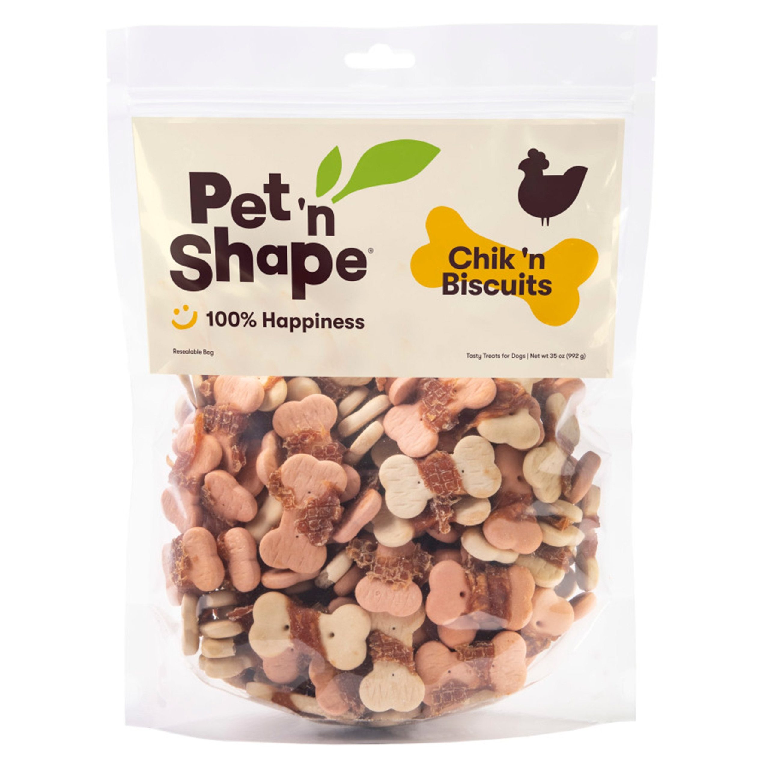 Pet ‘n Shape Chik ‘n Biscuits Jerky Dog Treats 35-oz