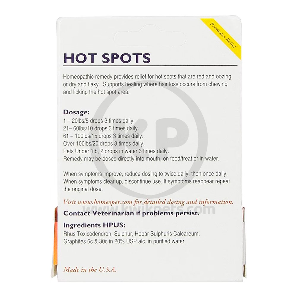 HomeoPet Hot Spots 15 ml