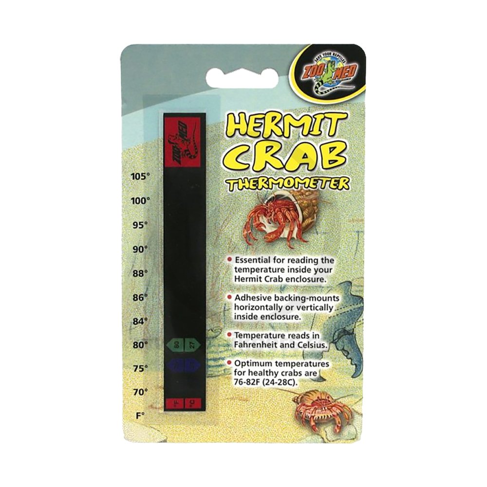 Zoo Med Hermit Crab Thermometer Black