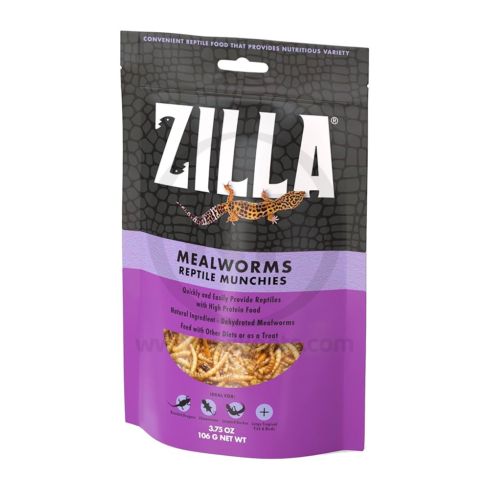 Zilla Mealworms Reptile Munchies 3.75-oz