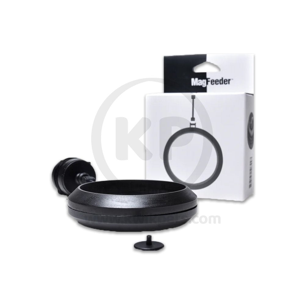 Two Little Fishies Magfeeder Black Magnetic Feeding Ring