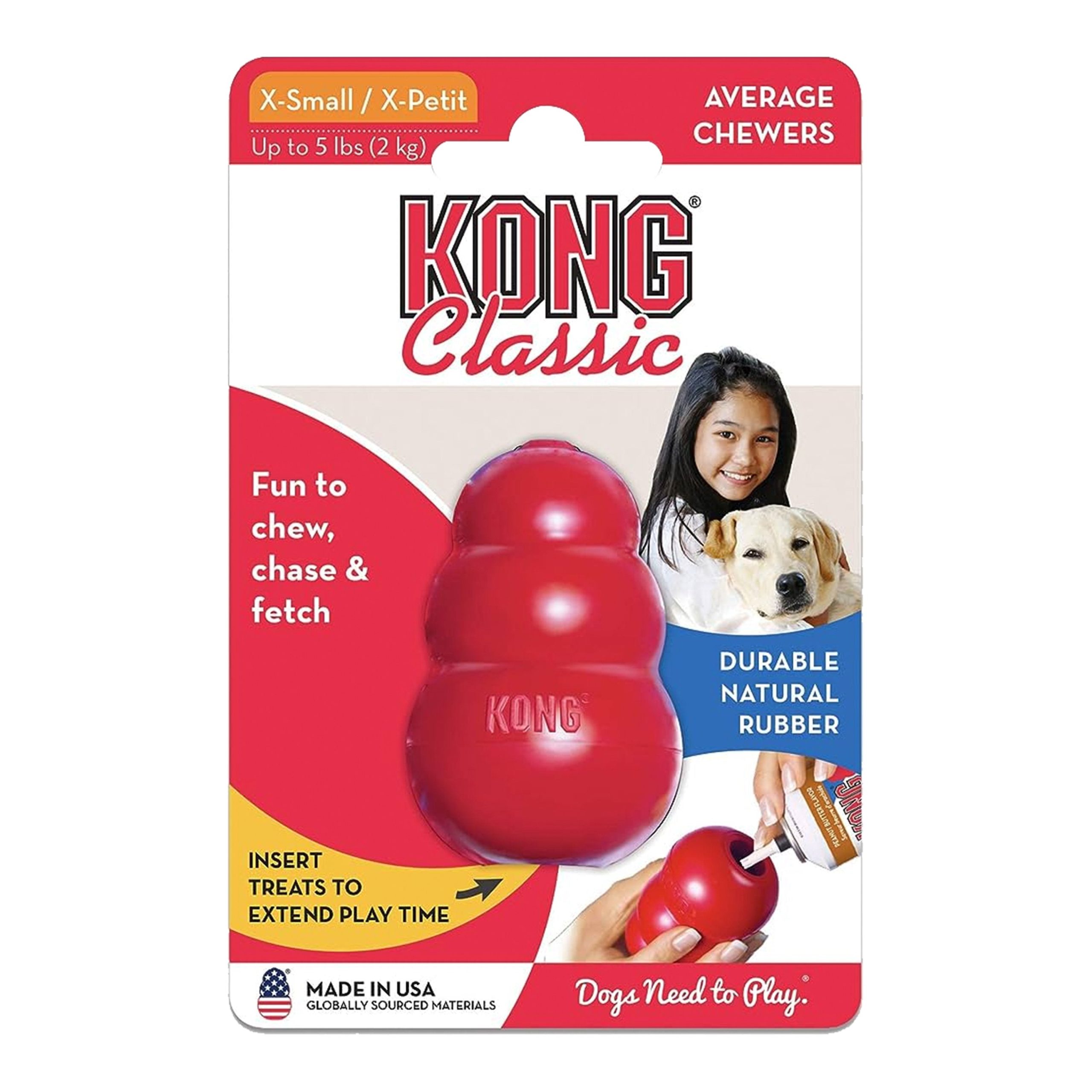 KONG Classic Dog Toy XXS