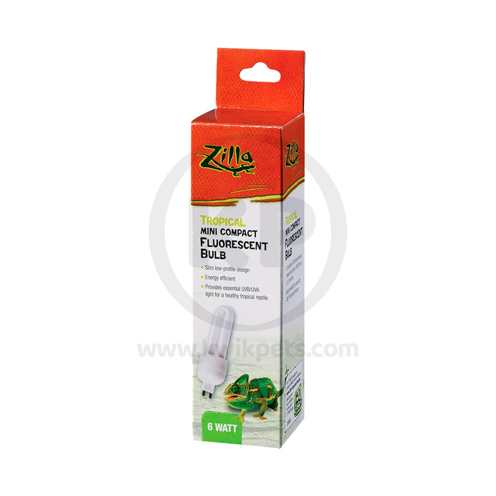 Zilla Mini Compact Fluorescent Bulb Tropical 6W