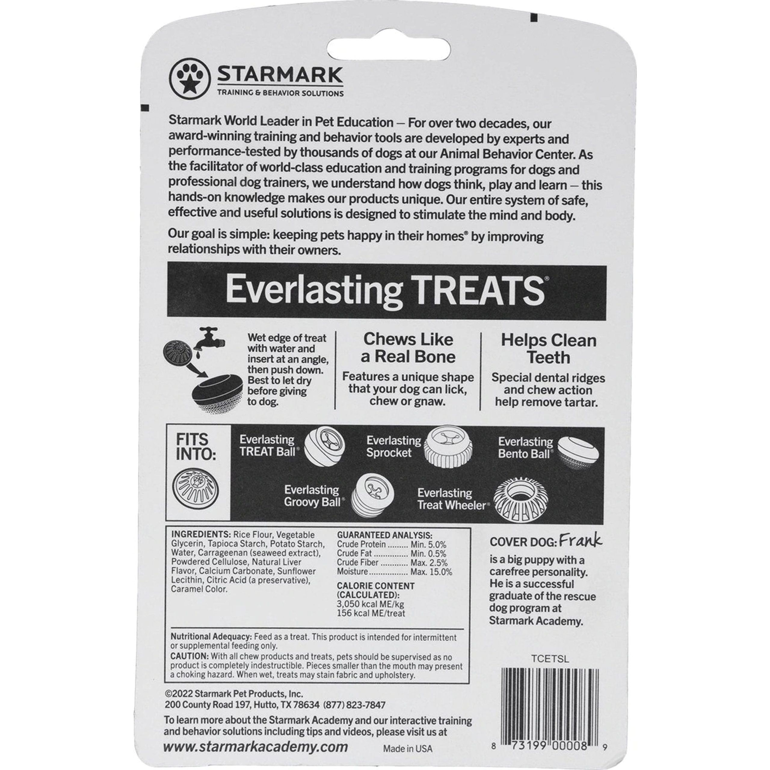 Starmark Everlasting Dog Treat Liver Medium 3.6-oz