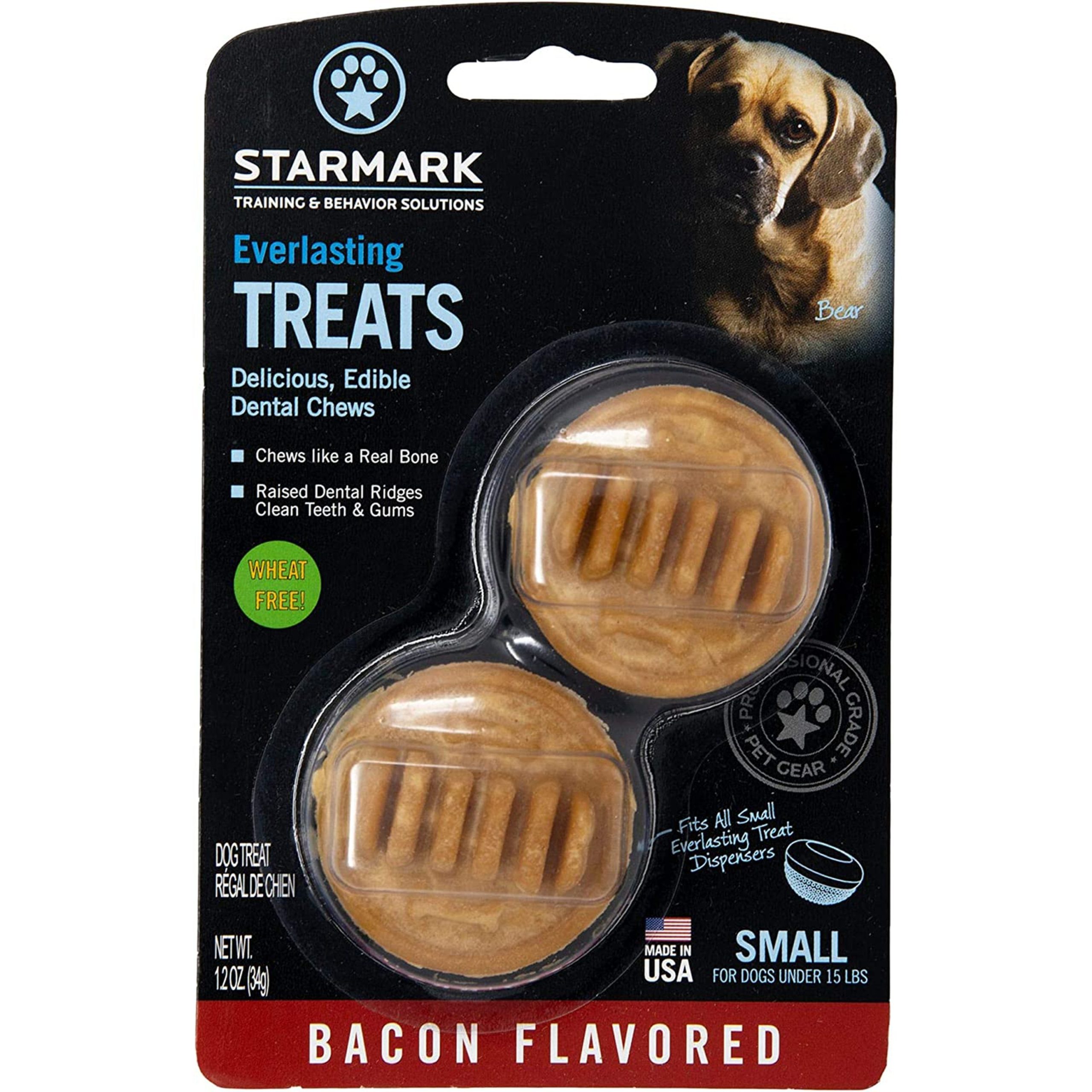 Starmark Everlasting Dog Treat Bacon Small 1.2-oz