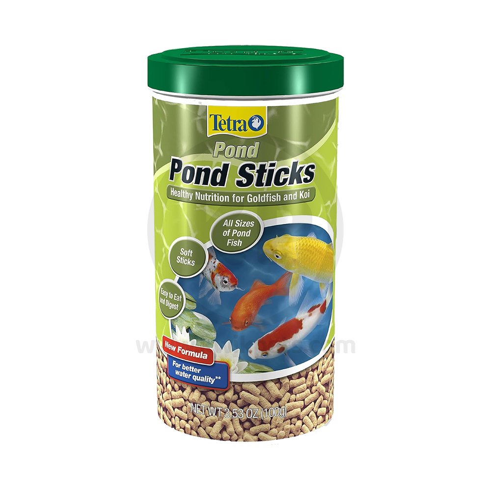 Tetra Pond Sticks Fish Food for Koi and Goldfish, 3.53-oz