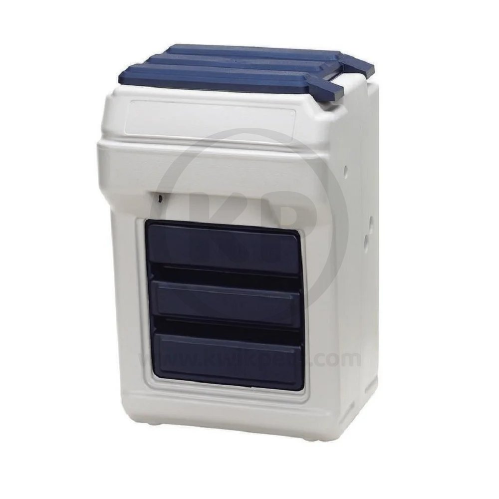 Bergan Aut-o-Dine 25 Automatic Food Dispenser Beige Navy