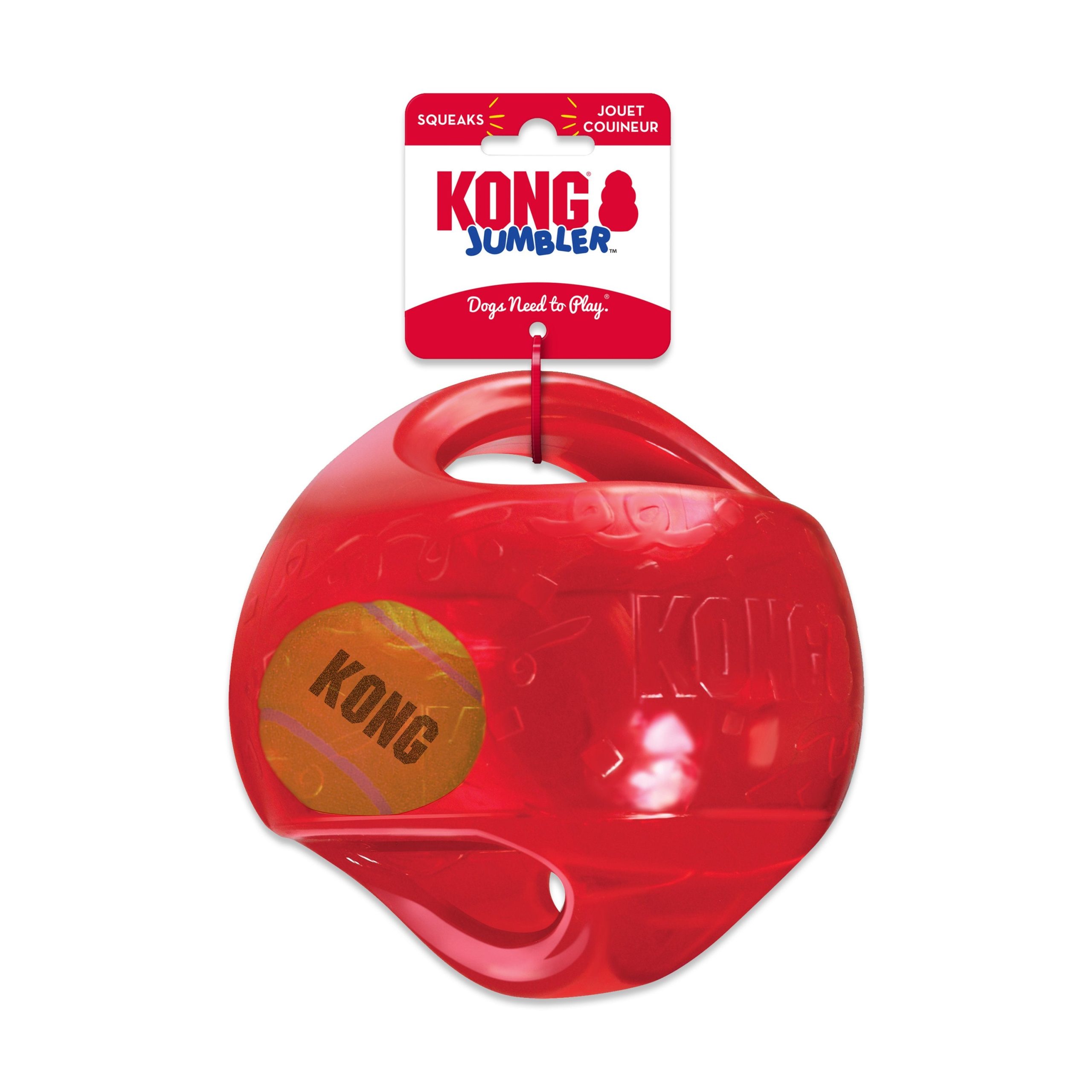 KONG Jumbler Dog Toy Ball Assorted Large/X-Large