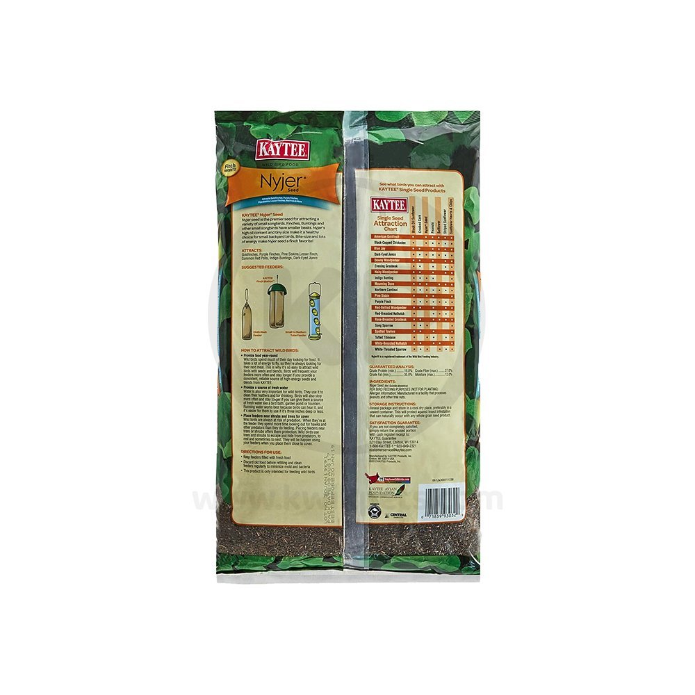 Kaytee Nyjer Seed Wild Bird Food 8-lb