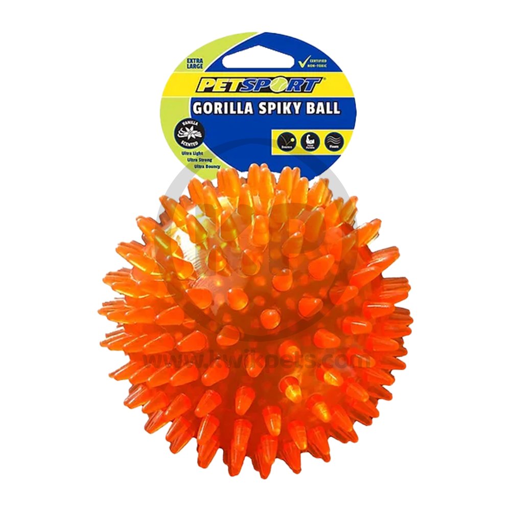 Petsport USA Gorilla Ball Dog Toy Assorted XL 5-in