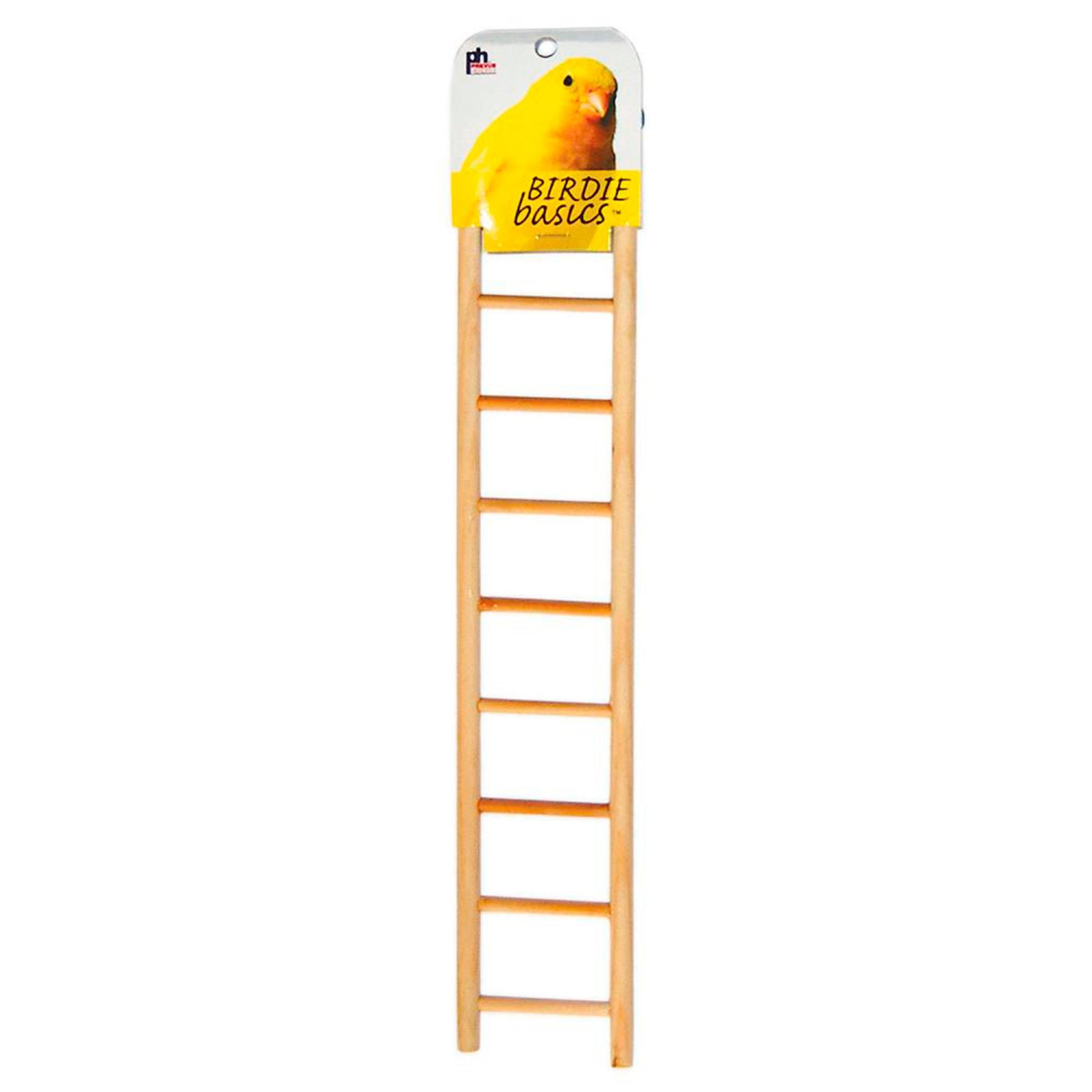 Prevue Pet Products 9-Rung Wood Ladder for Birds 2.88 in X 14 in