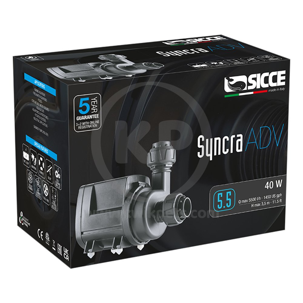 Sicce SYNCRA ADV 5.5 Return Pump 1450 GPH