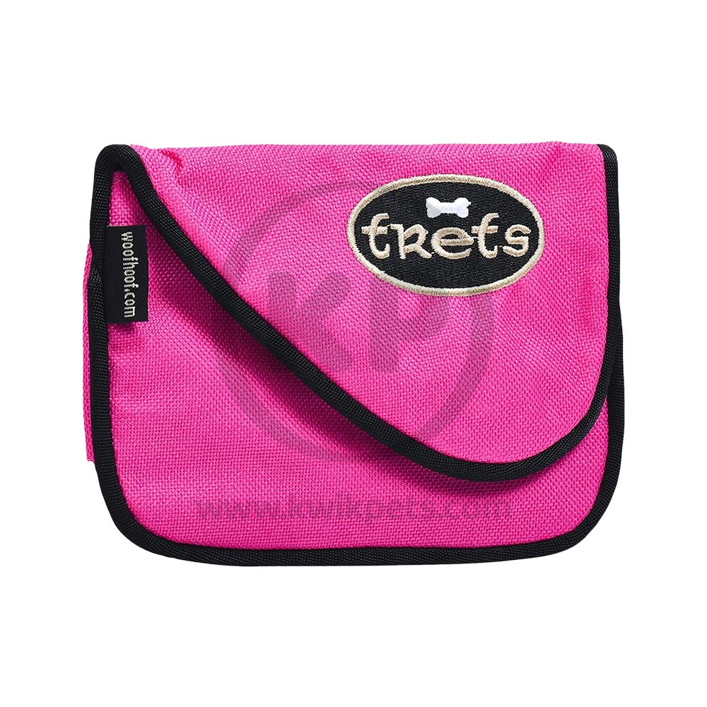 Woofhoof Dog Treat Pouch Pink