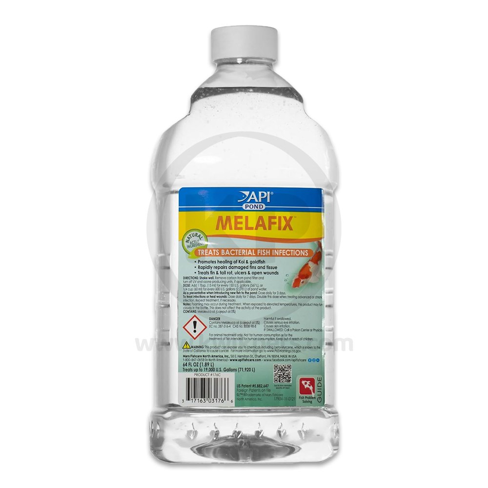 API Pond Melafix Anti-Bacterial Pond Fish Remedy 64-oz