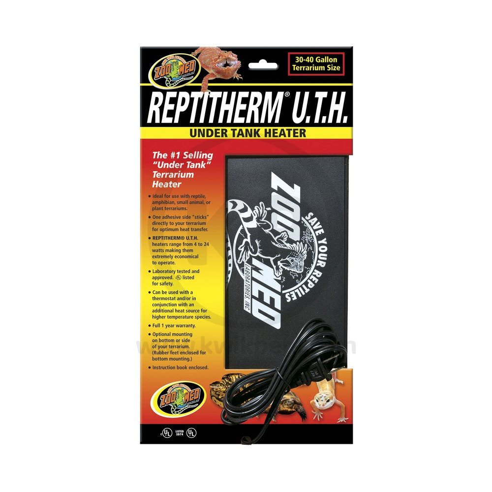 Zoo Med ReptiTherm Under Tank Heater (U.T.H) 16W 8 in X 12 in Medium