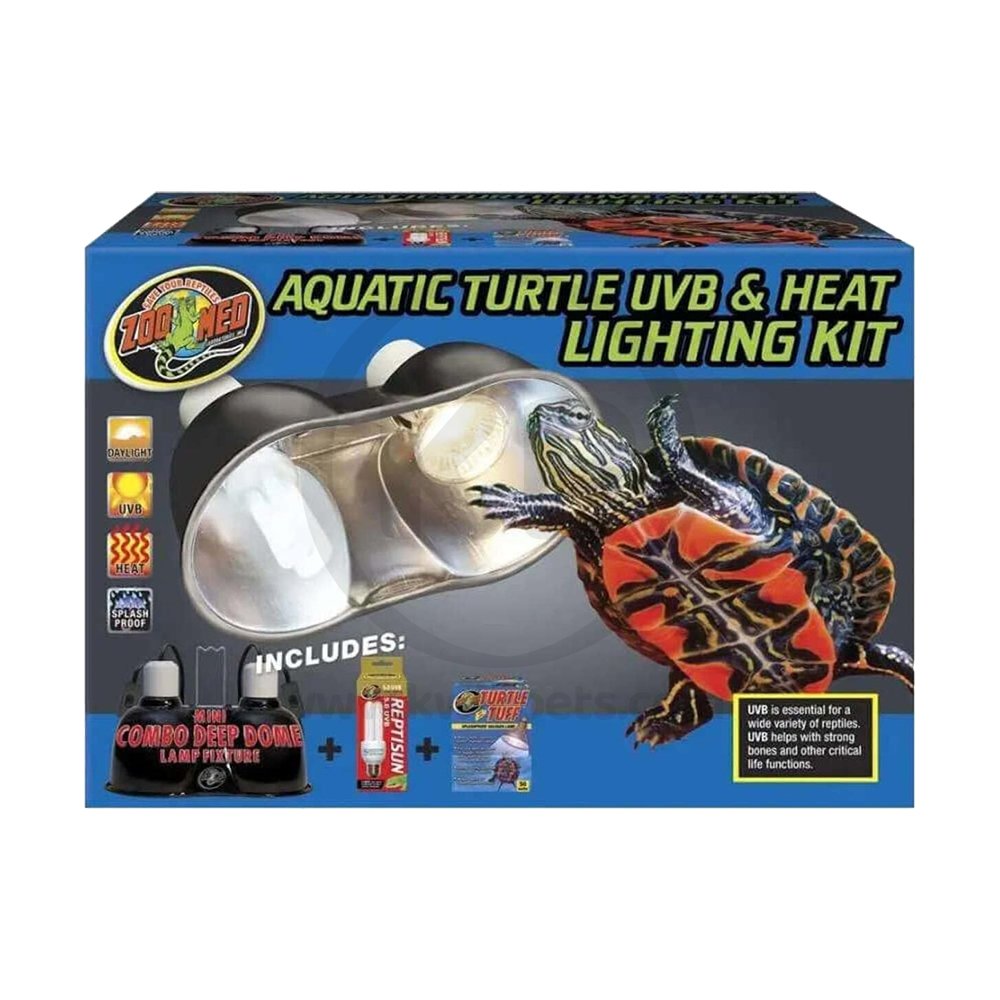 Zoo Med Aquatic Turtle UVB & Heat Lighting Kit