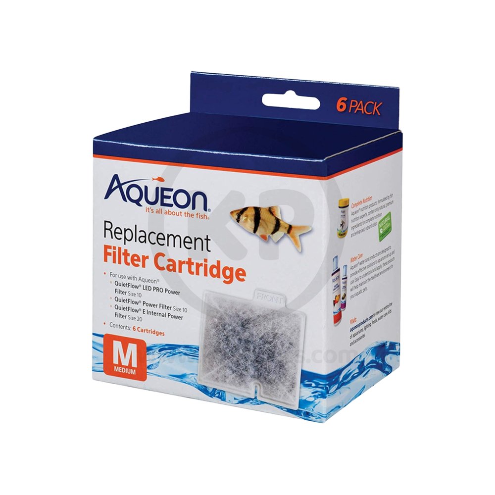 Aqueon Replacement Filter Cartridges 6 Count Medium