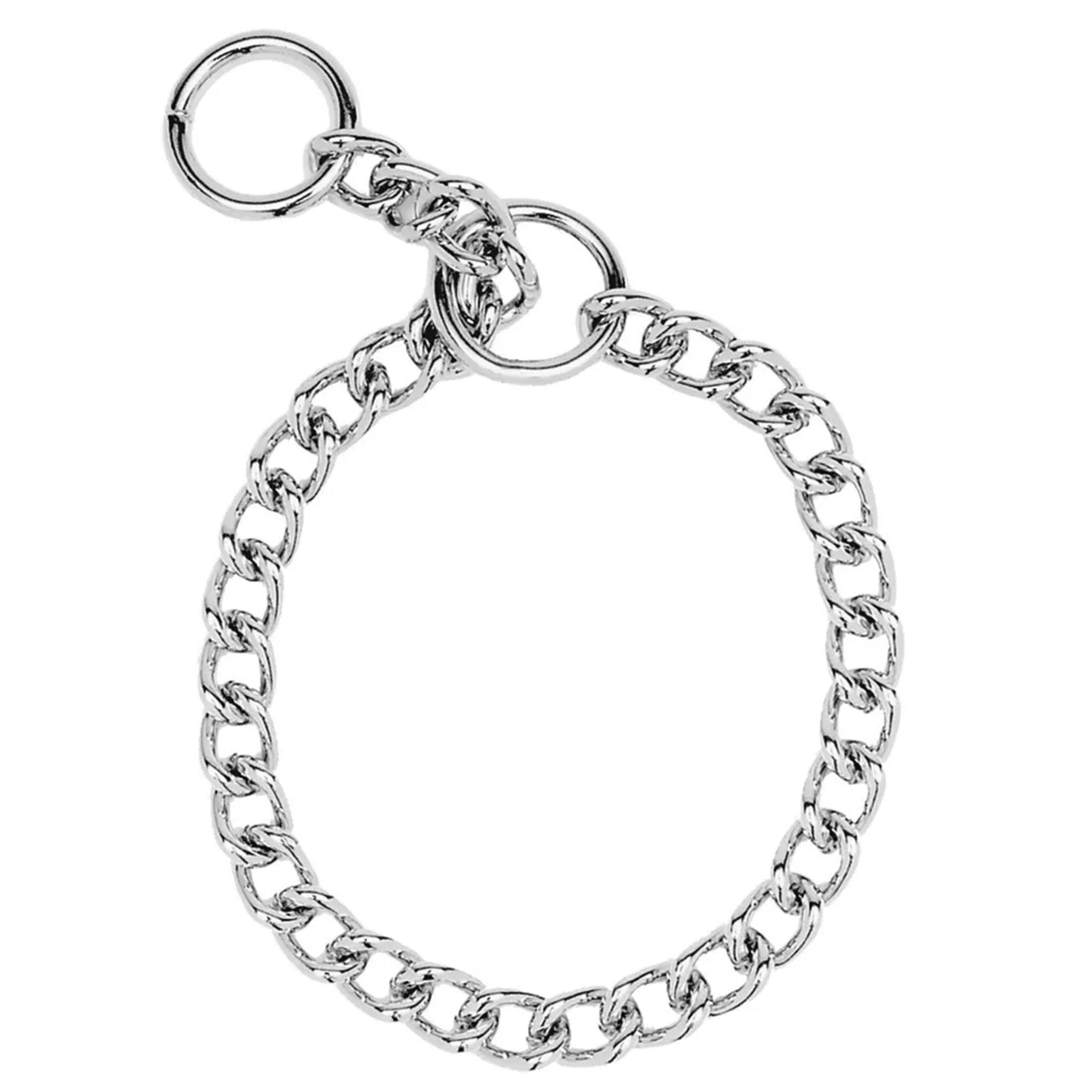 Herm Sprenger Dog Chain Training Collar 18-in Neck, 3.0-mm Wide