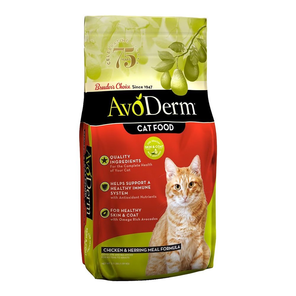 AvoDerm Natural Chicken & Herring Meal Formula Adult Dry Cat Food 3.5-lb