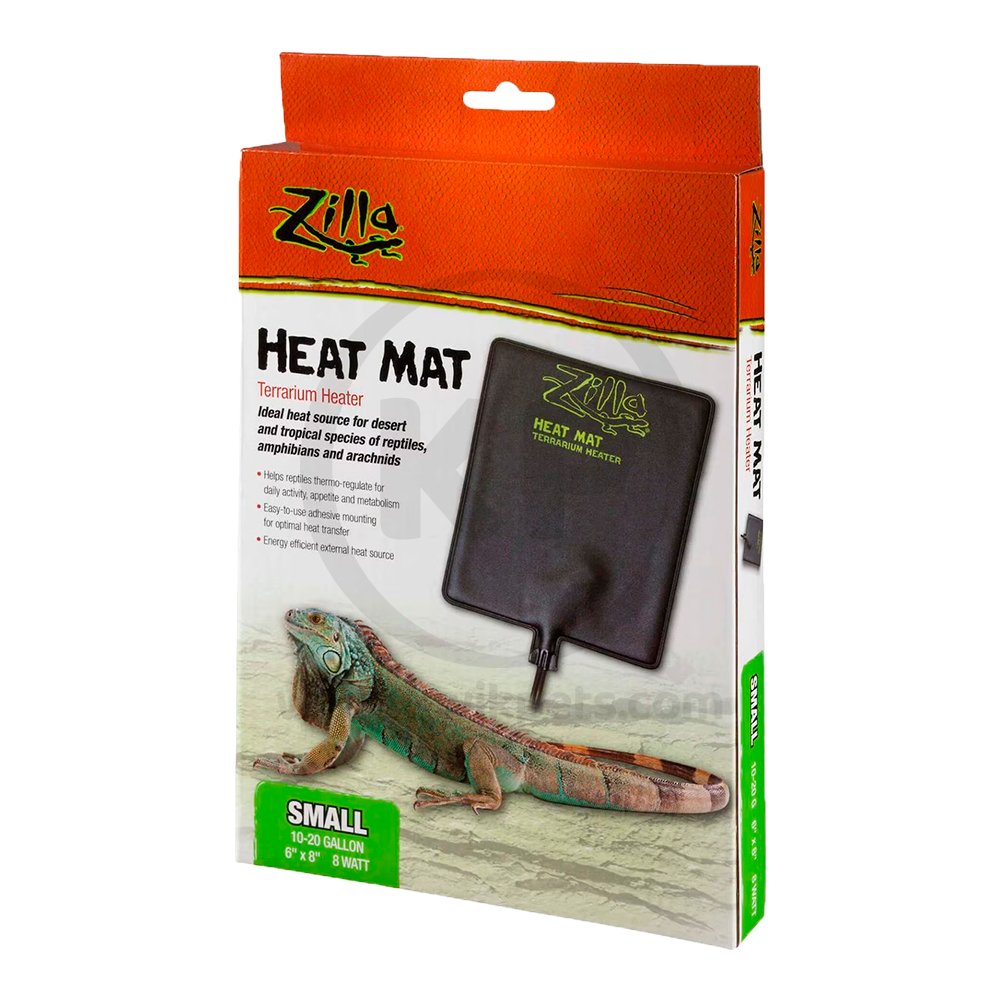 Zilla Black Terrarium Heat Mat Small 10-20 gal 8W