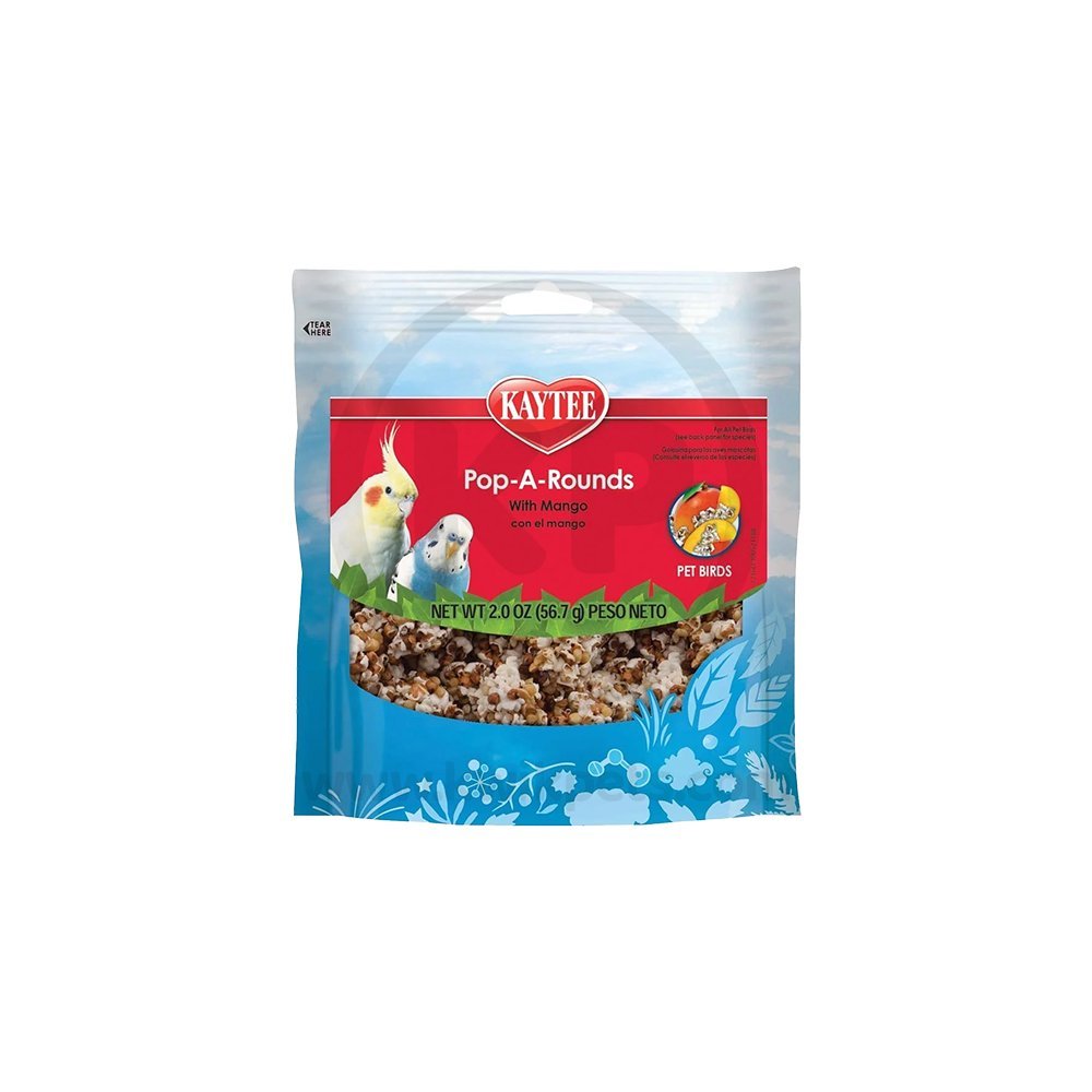 Kaytee Pop-A-Rounds with Mango Bird Treat 2-oz