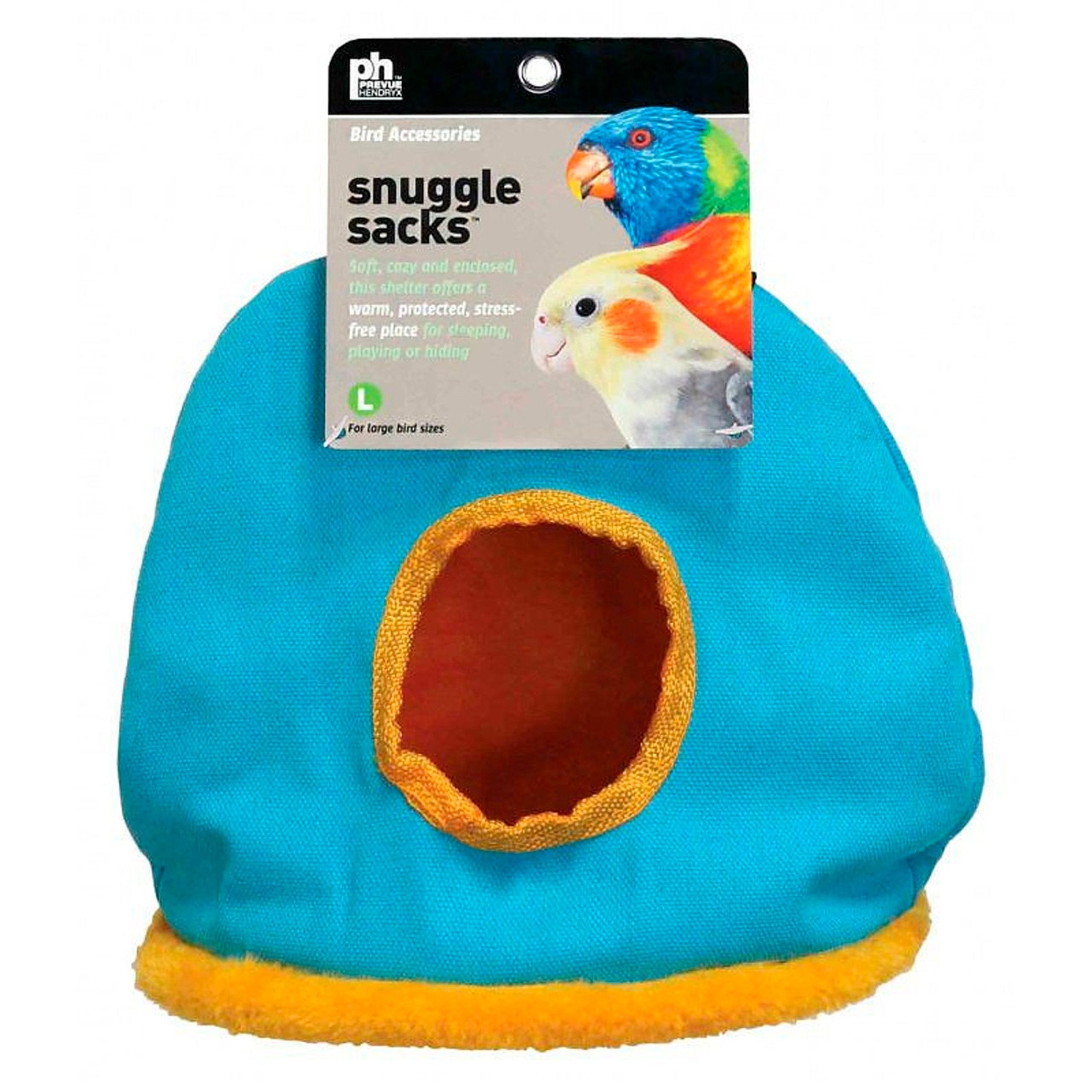 Prevue Pet Products Snuggle Sack Bird Shelter Assorted Medium