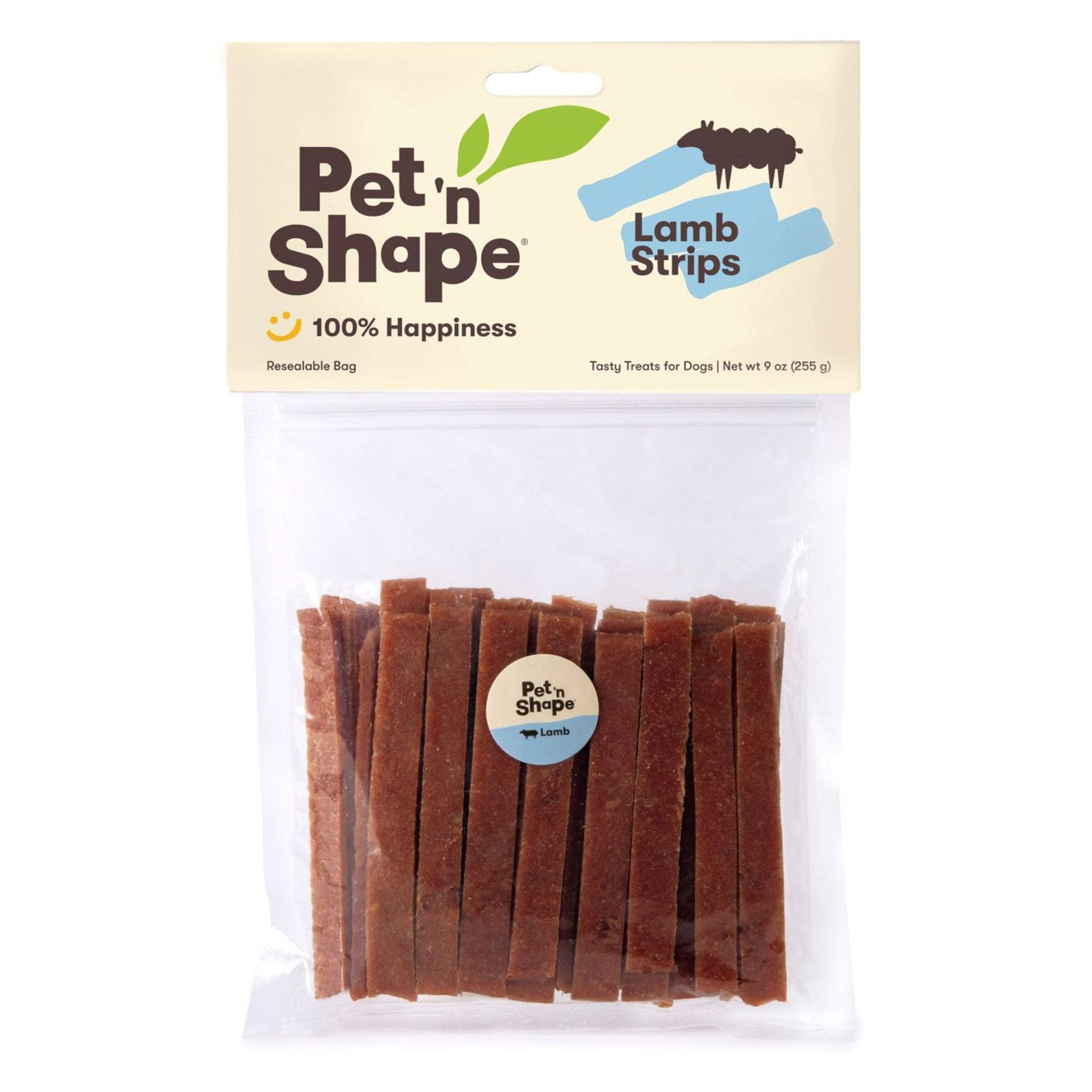 Pet ‘n Shape Lamb Strips Jerky Dog Treats 9-oz