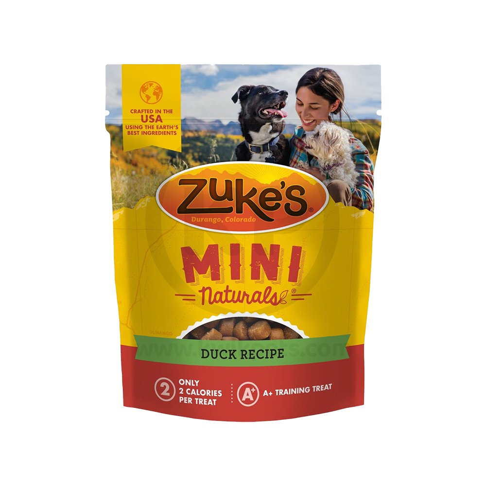 Zuke’s Mini Naturals Duck Dog Treats 1-lb