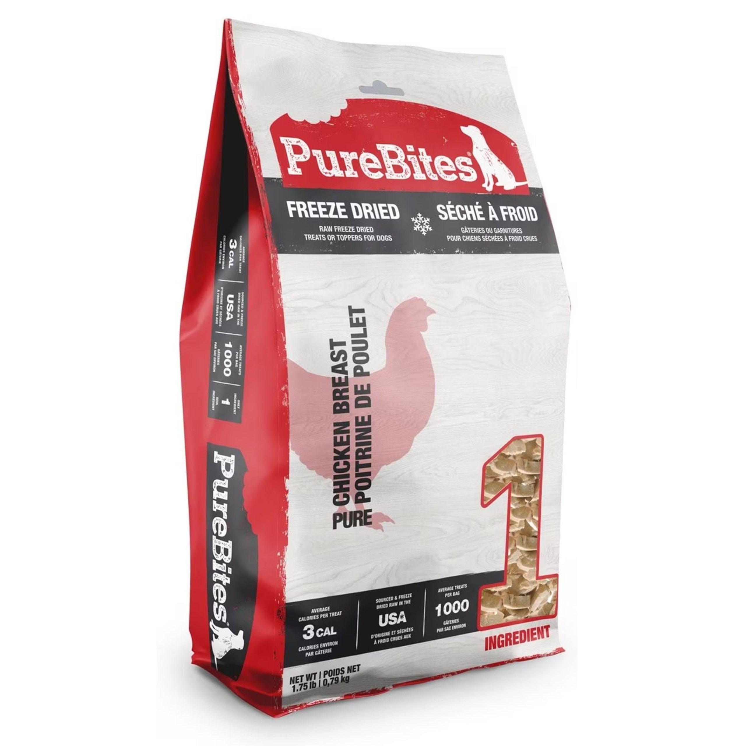 PureBites Chicken Freeze Dried Pure Dog Treats 28-oz