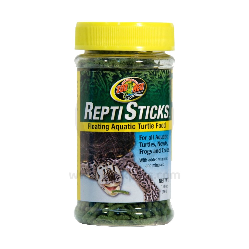 Zoo Med Reptisticks Floating Aquatic Turtle Dry Food 1-oz