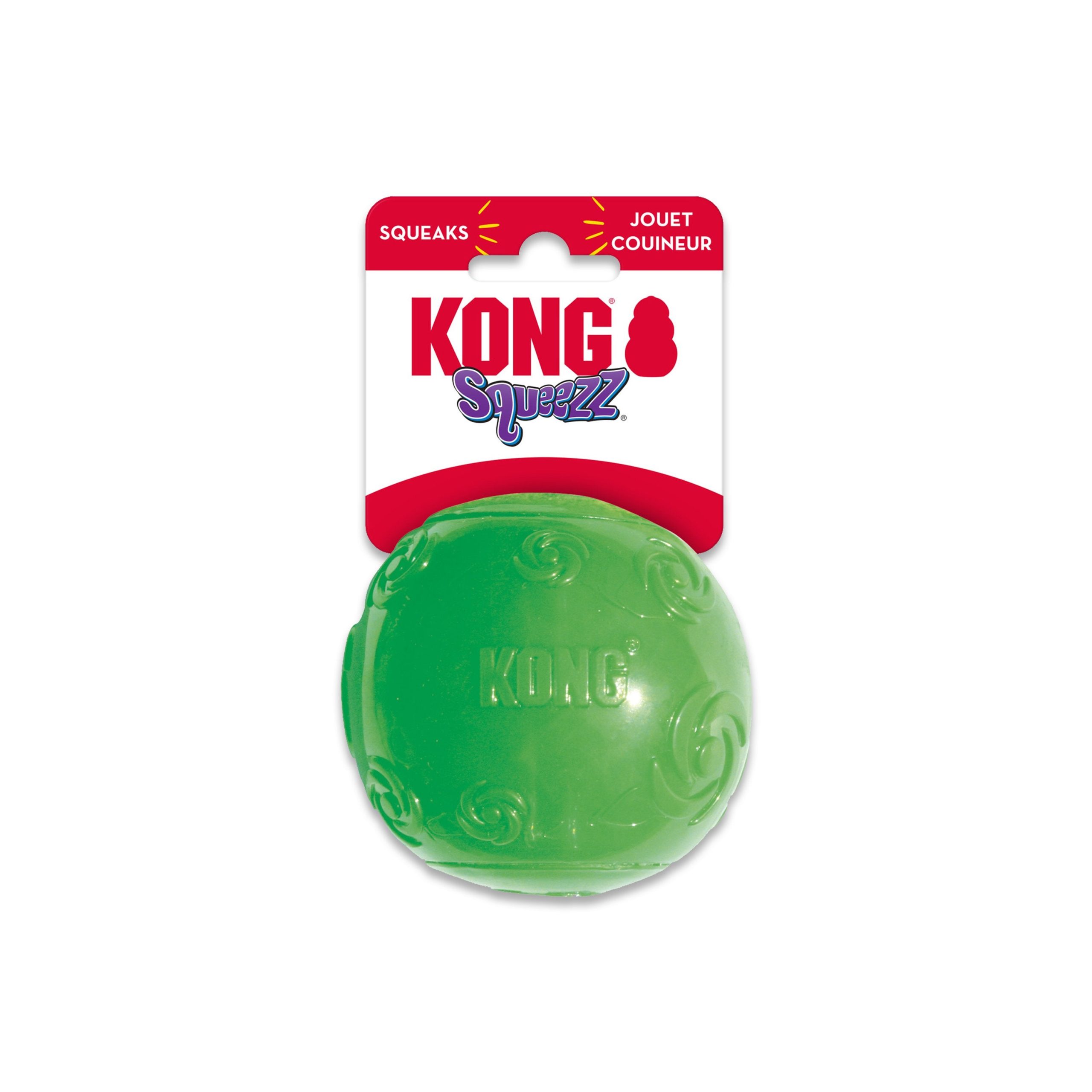 KONG Squeezz Ball Dog Toy Color Assorted XL