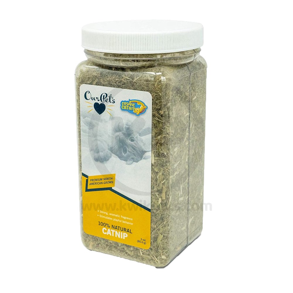 OurPets Cosmic 100% Natural Catnip Jar 3-oz