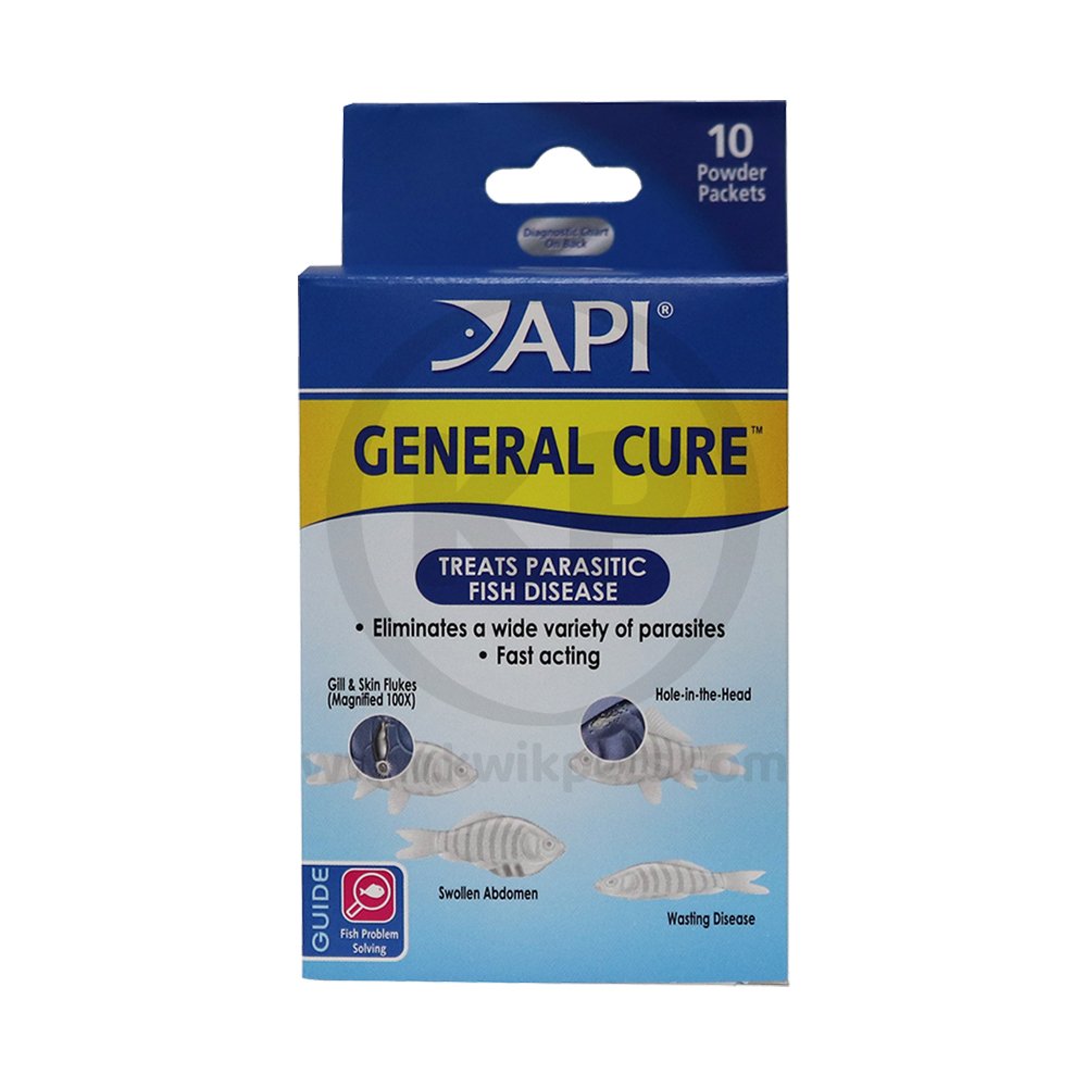 API General Cure Fresh & Saltwater Powder Medication 10 Count