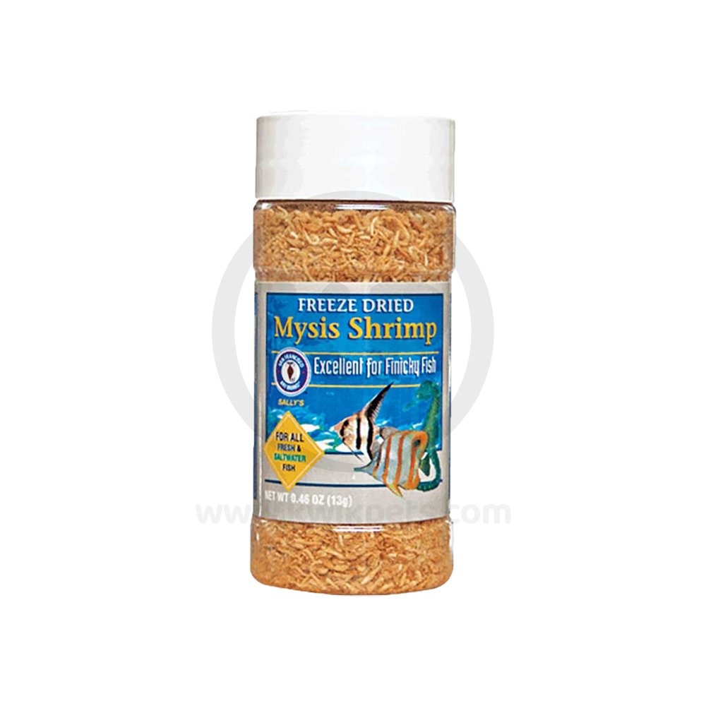 San Francisco Bay Brand Mysis Shrimp Freeze-Dried Fish Food 0.46-oz