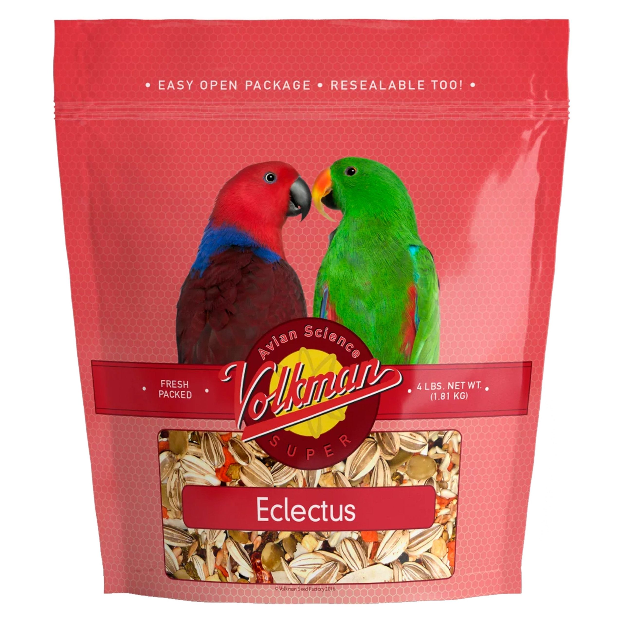 Volkman Seed Company Avian Science Super Eclectus Bird Treat 4-lb