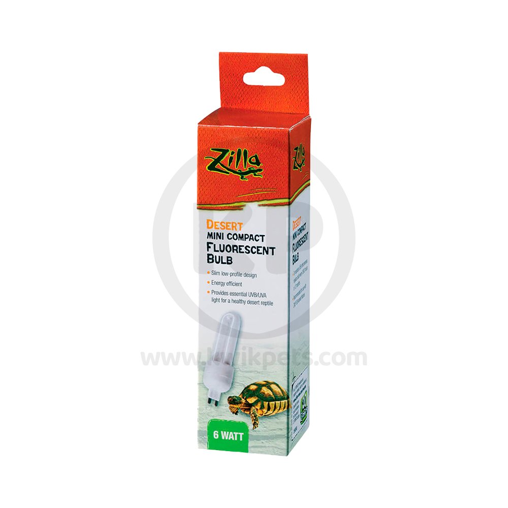 Zilla Mini Compact Fluorescent Bulb Desert 6W