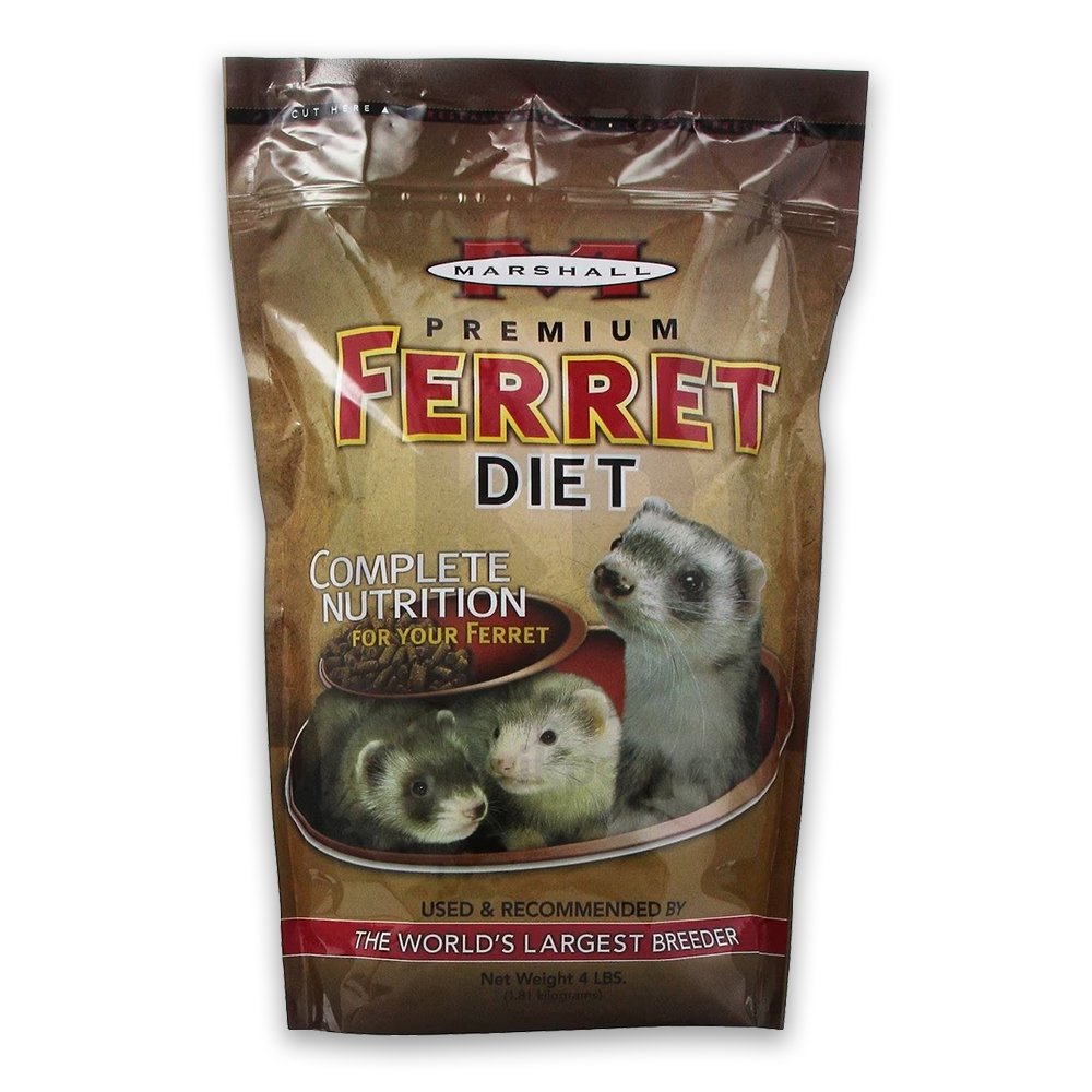 Marshall Pet Products Premium Ferret Diet Dry Food 4-lb