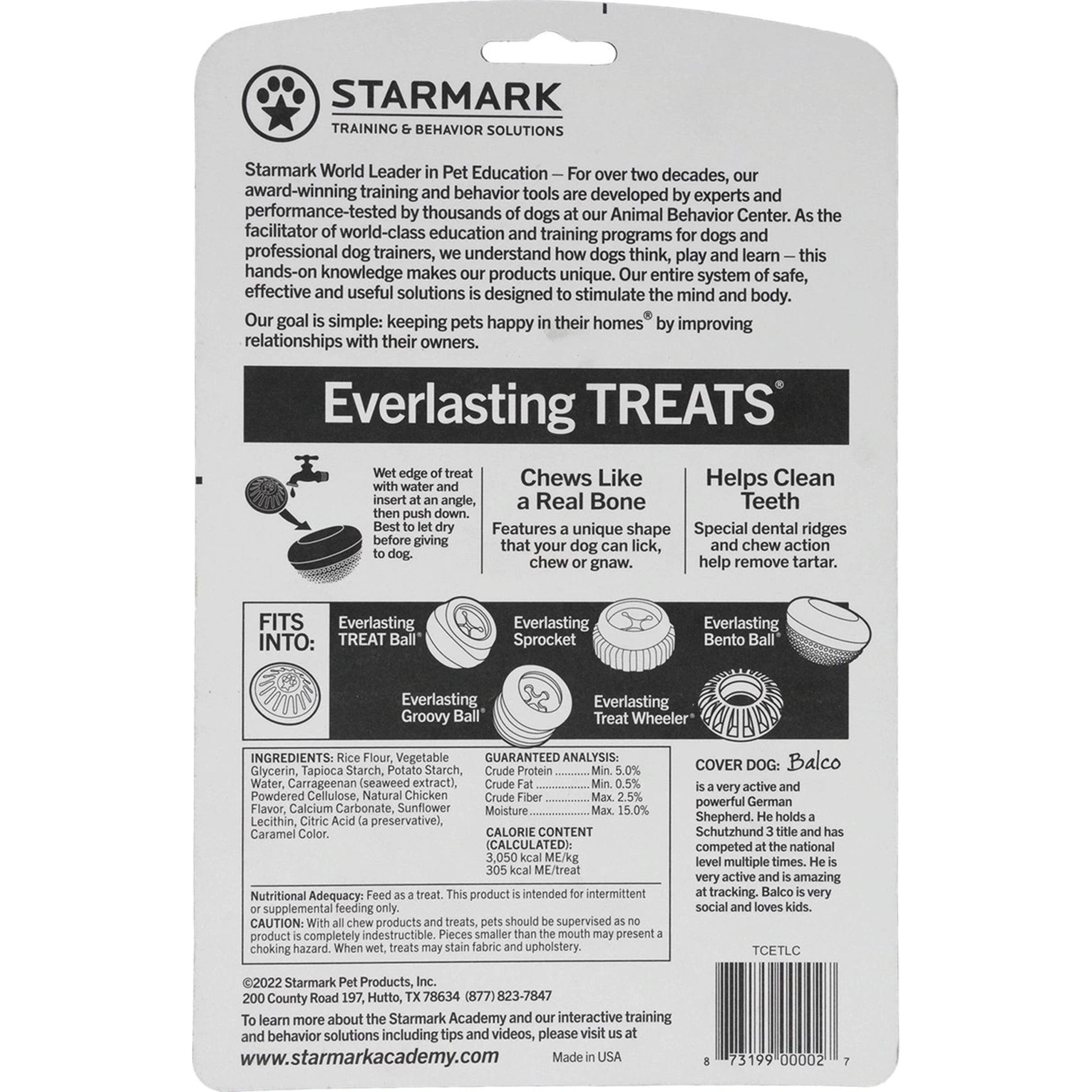 Starmark Everlasting Dog Treat Chicken Large 7-oz 2 Pack