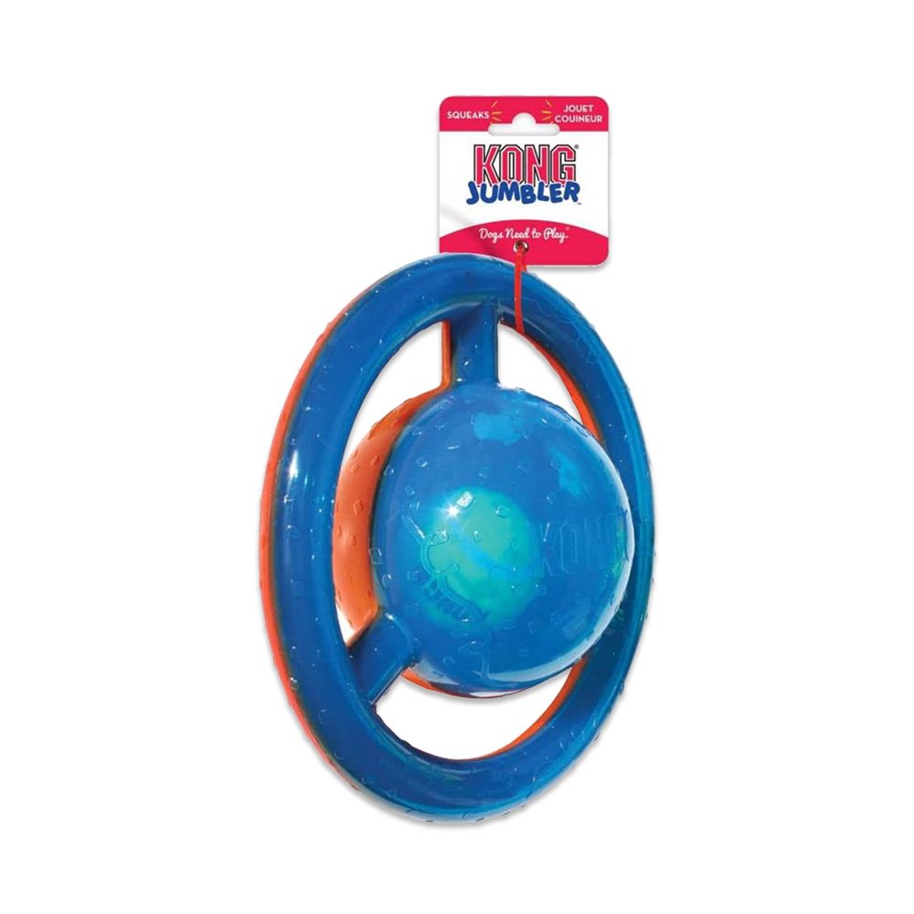 KONG Jumbler Dog Toy Disc Assorted Medium/Large