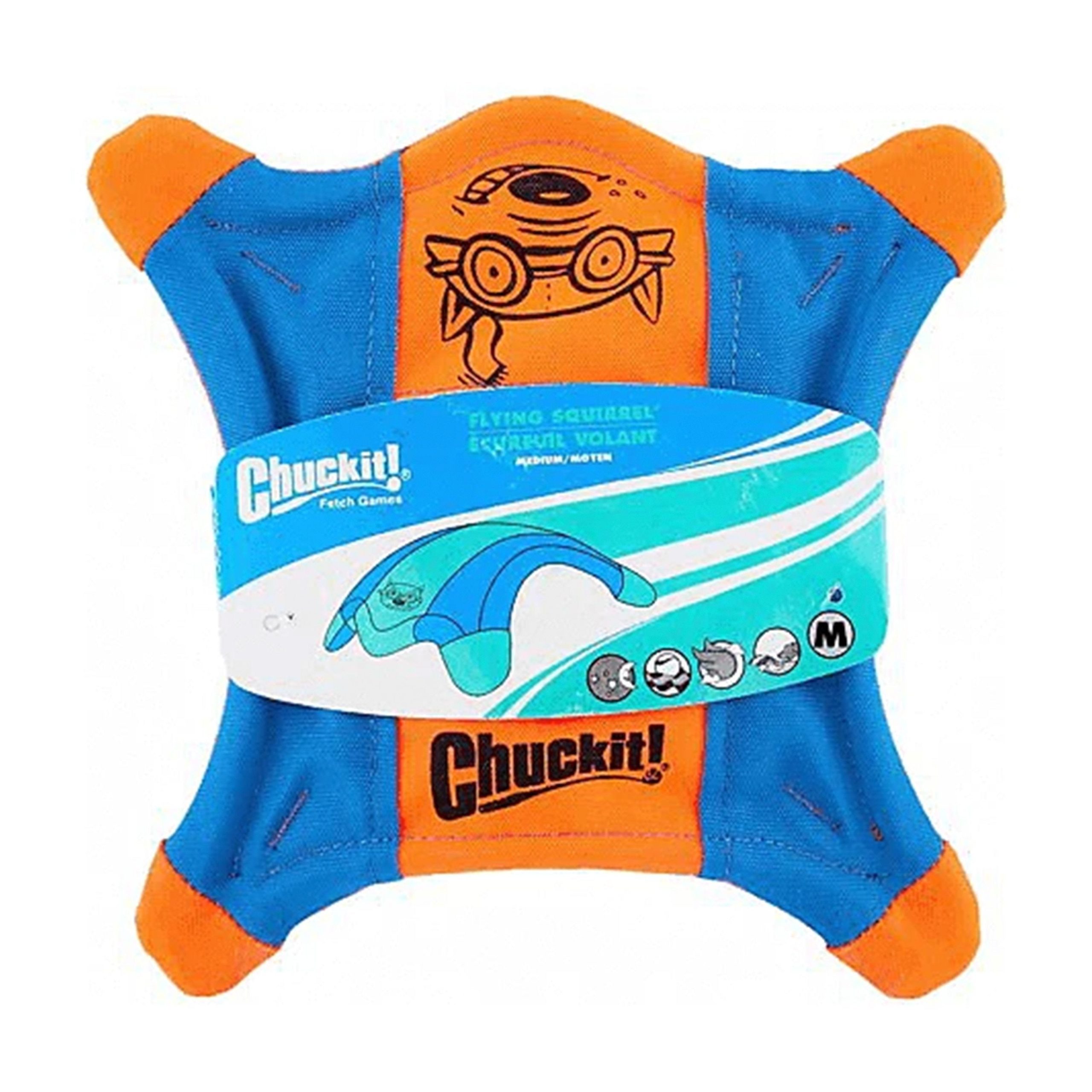 Chuckit! Flying Squirrel Dog Toy Assorted Colors Medium