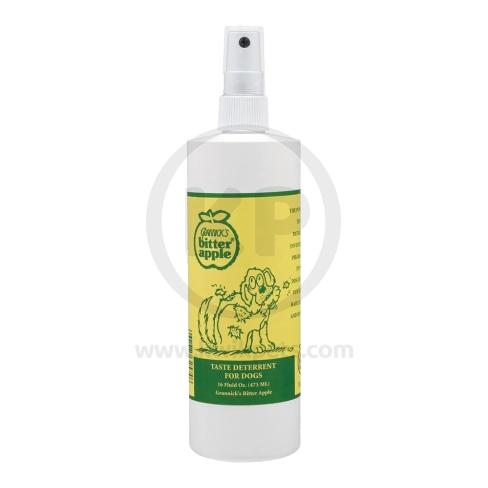 Grannicks Bitter Apple Taste Deterrent Spray for Dogs 8-oz