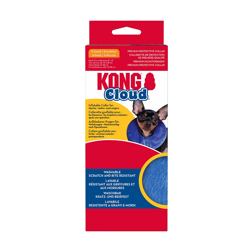 KONG Inflatable E-Collar Blue XS