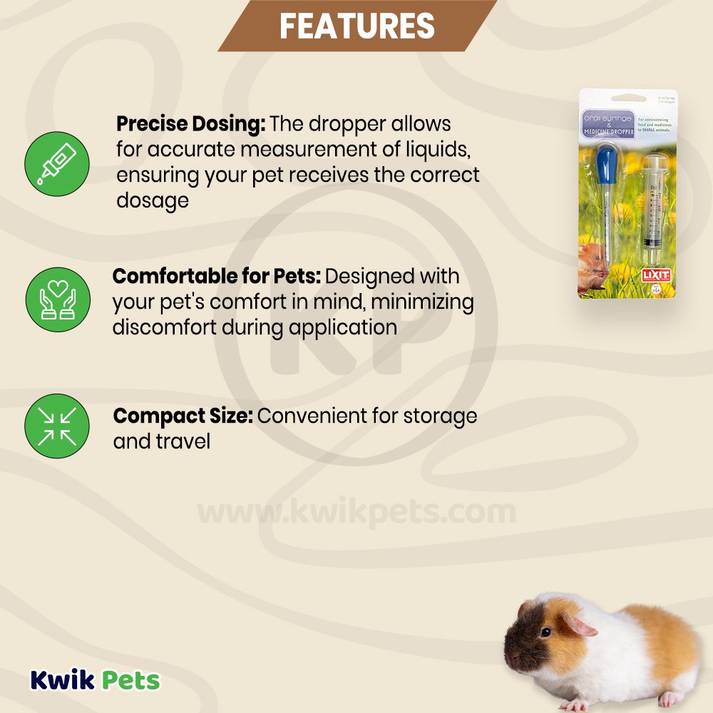 Lixit Dropper & Syringe Combo for Baby Animals