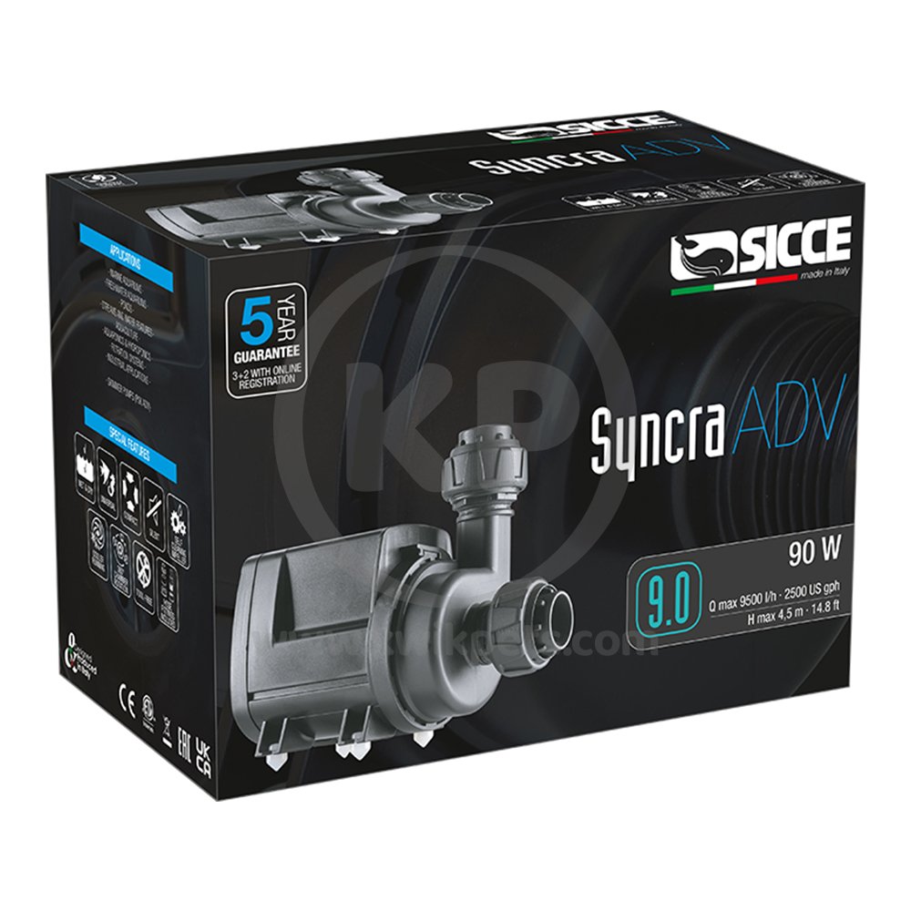 Sicce SYNCRA ADV 9.0 Return Pump 2500 GPH