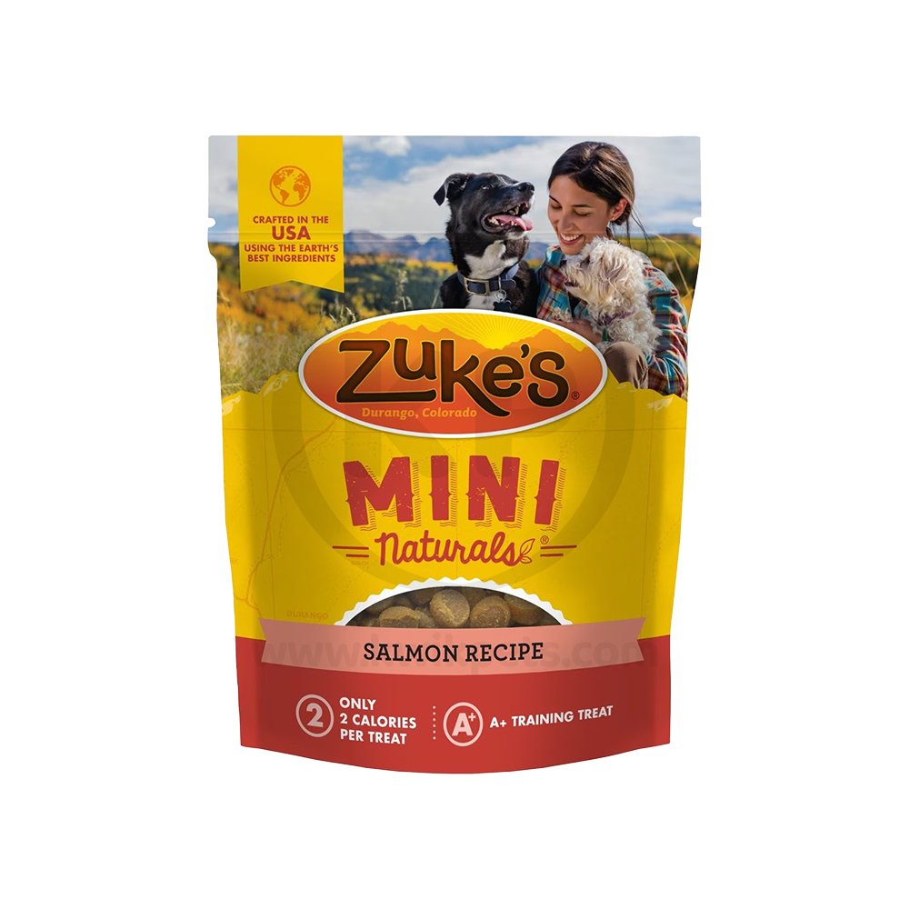 Zuke’s Mini Naturals Salmon Dog Treats 6-oz