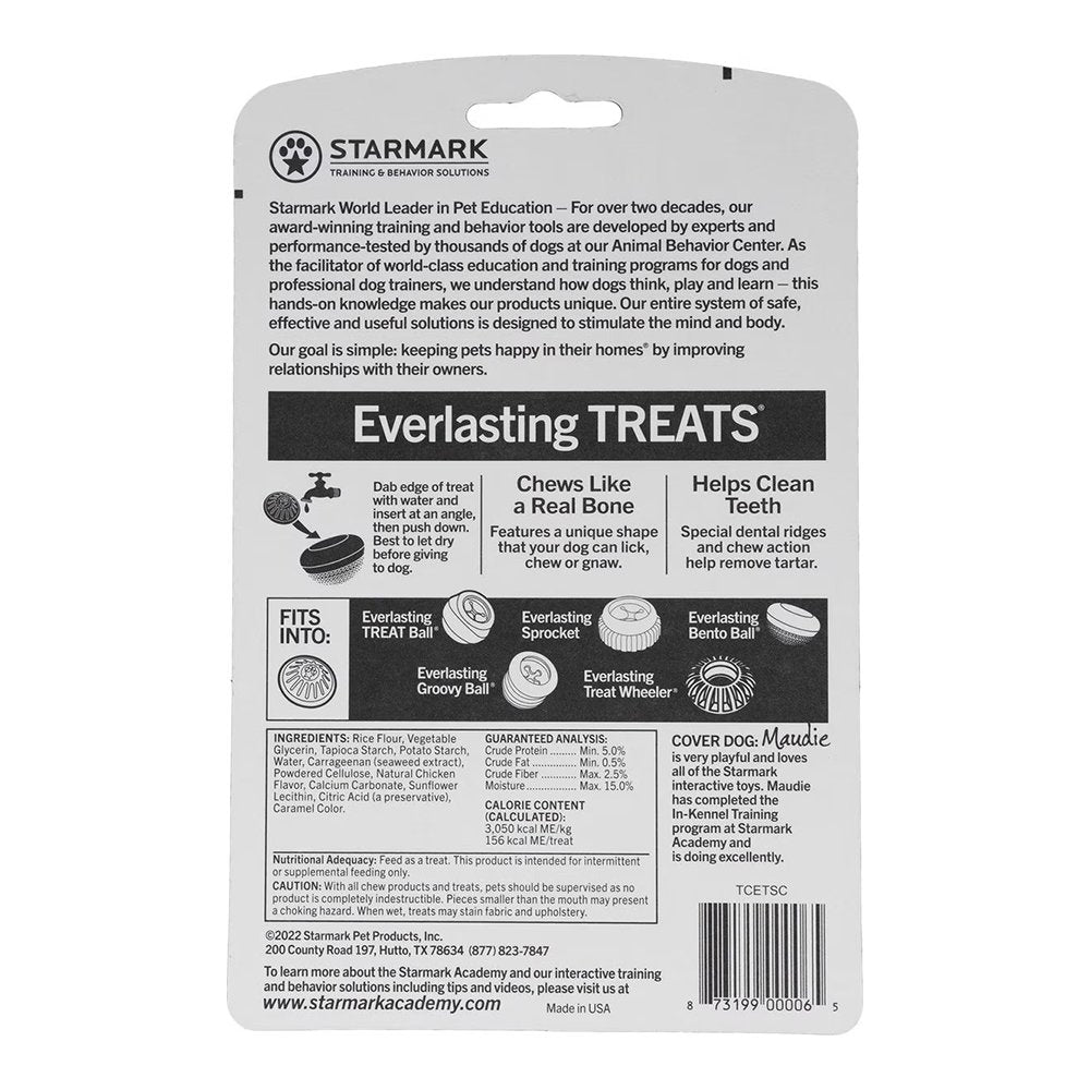 Starmark Everlasting Dog Treat Chicken Medium 3.6-oz 2 Pack