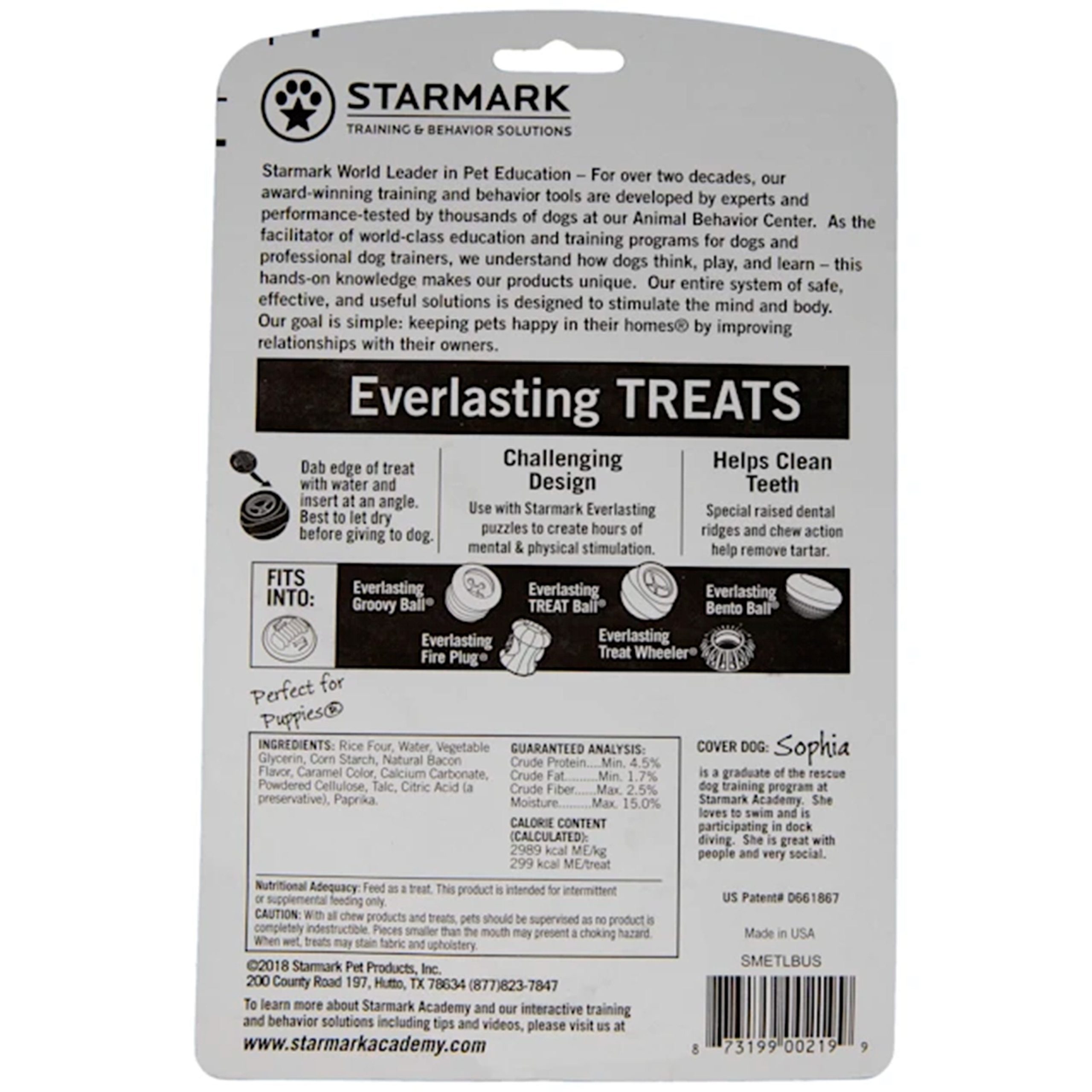 Starmark Everlasting Dog Treat Bacon Large 7-oz