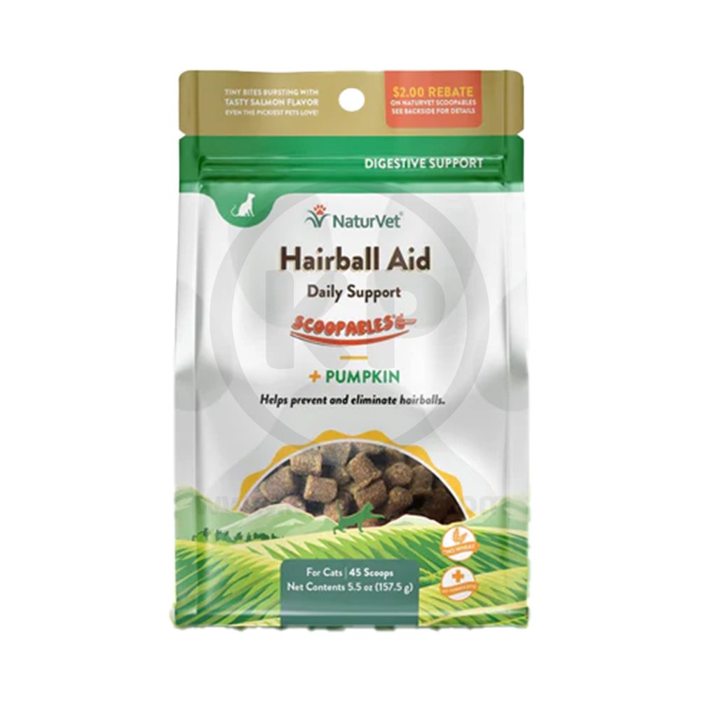 NaturVet Scoopables Hairball Aid for Cats 5.5-oz