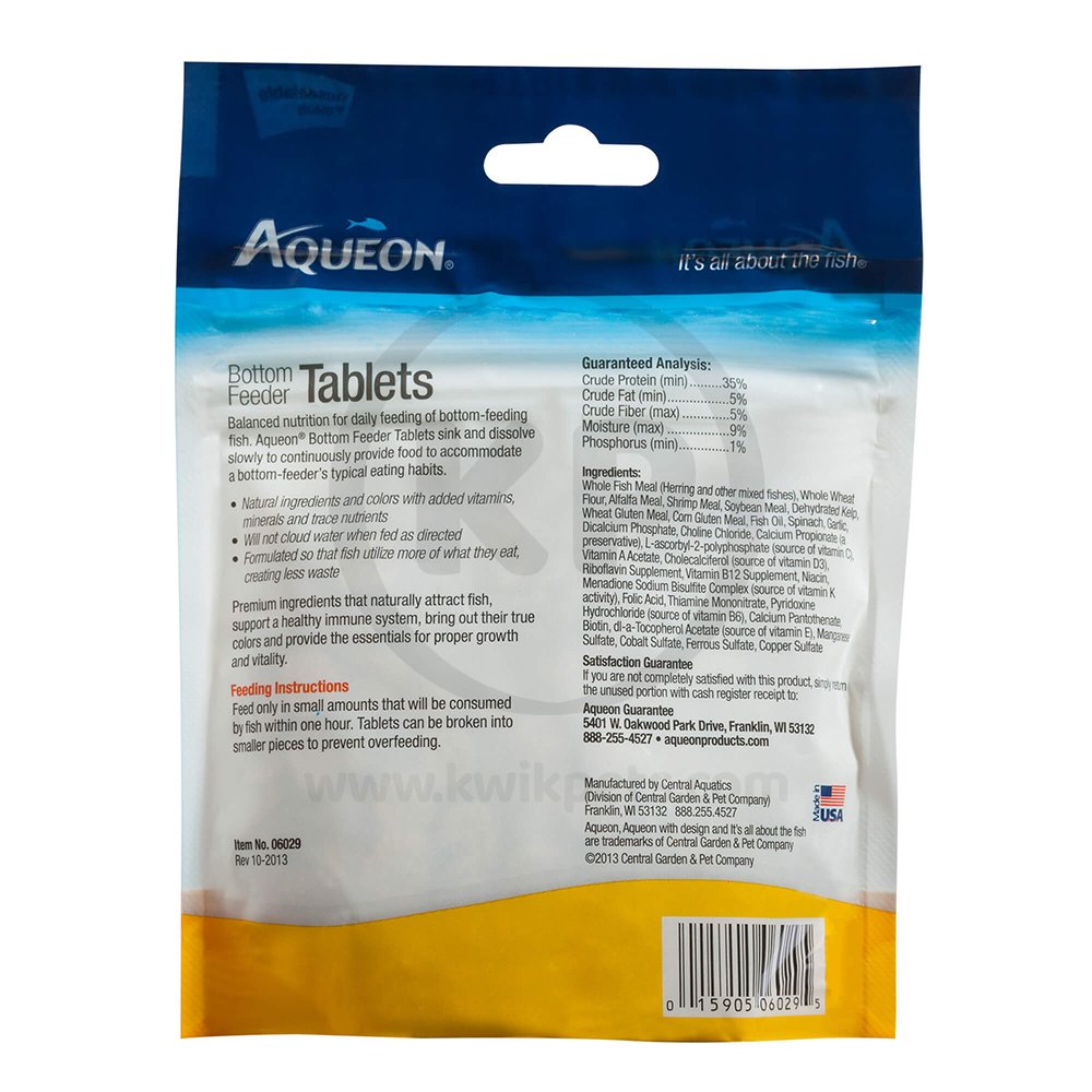 Aqueon Bottom Feeder Tablets 3-oz